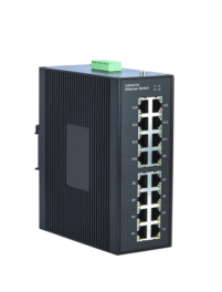 导轨式工业级百兆16电